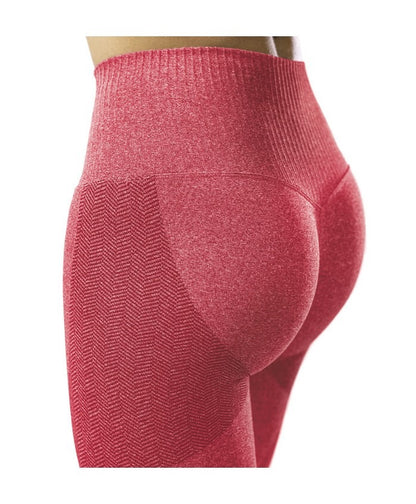 POWER FIT LEGGINGS, RUBY RED