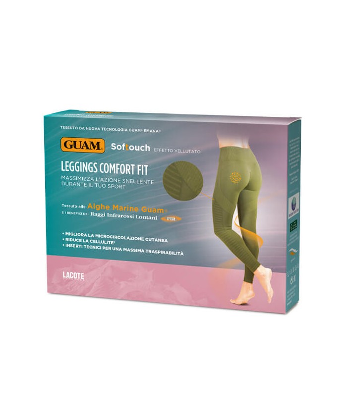 GRØNNE KOMFORT-LEGGINGS