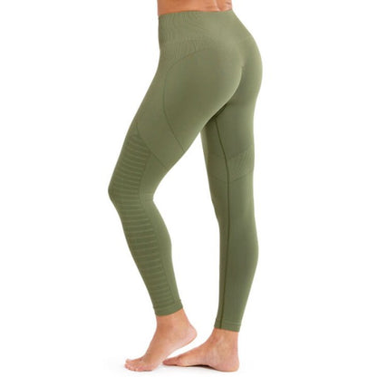 GRØNNE KOMFORT-LEGGINGS