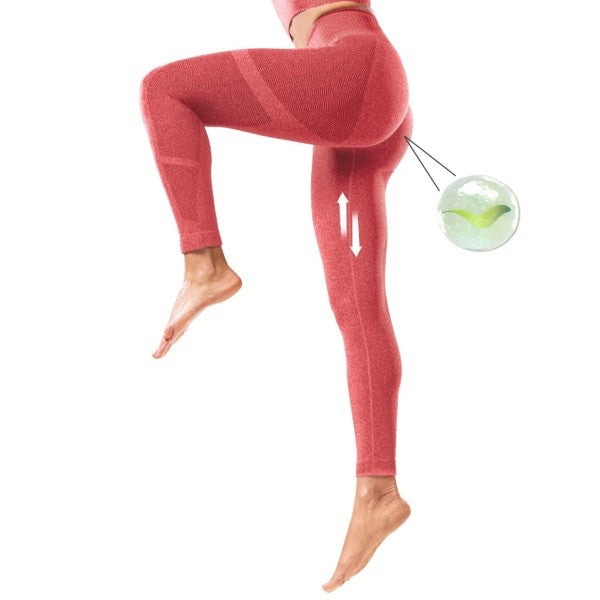 POWER FIT LEGGINGS, RUBY RED – My Store